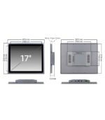 索奇 17寸工业显示器 A170SR/SZ/SG - Imagem 6