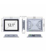 索奇 12.1寸工业平板电脑 D121SR - Imagem 3