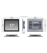 索奇 17寸工业平板电脑 K170SR - Imagem 3
