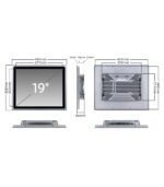 索奇 19寸工业平板电脑 K190SR - Imagem 3